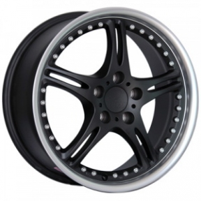 Литые диски MKW GT-03 R17 W7.5 PCD5x114.3 ET40 Matt Black/LM